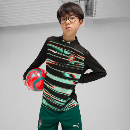 Portugal FPF Pre-Match 1/4 Zip Top 2025 Junior