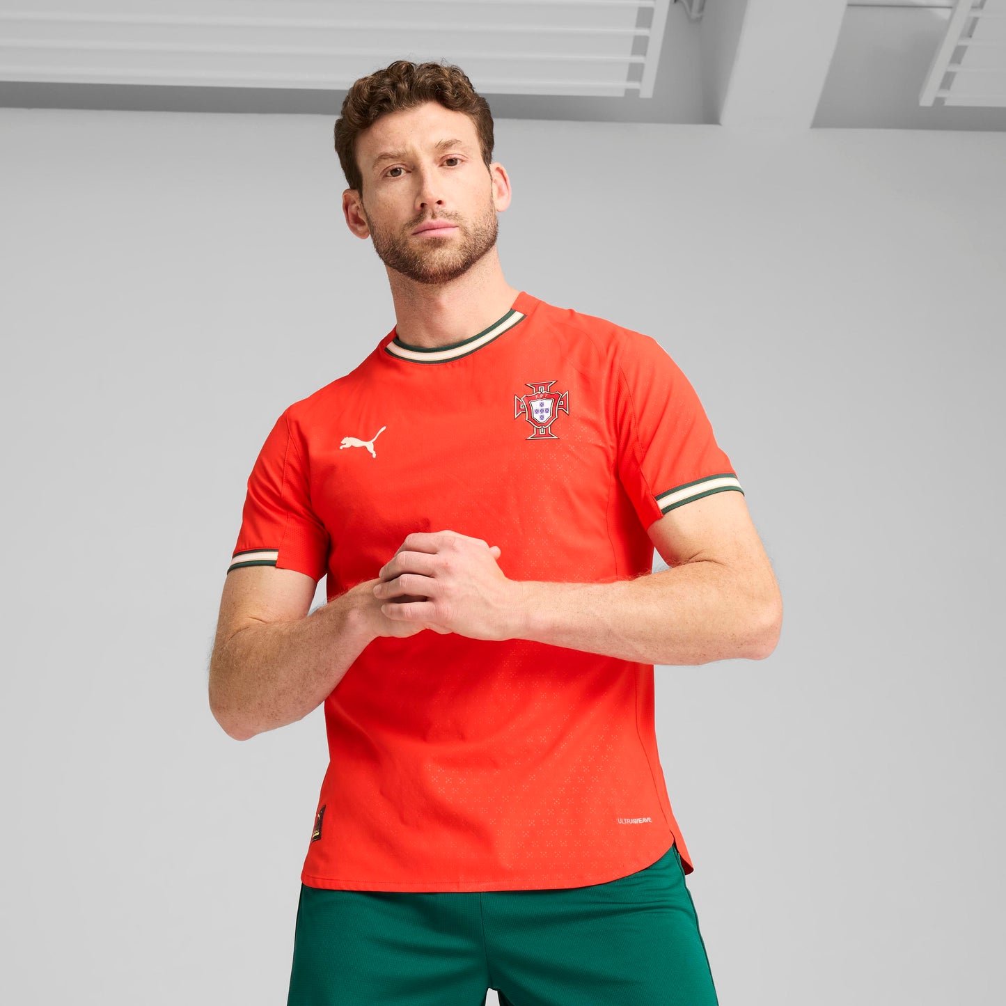 Maillot domicile authentique FPF Portugal 2025