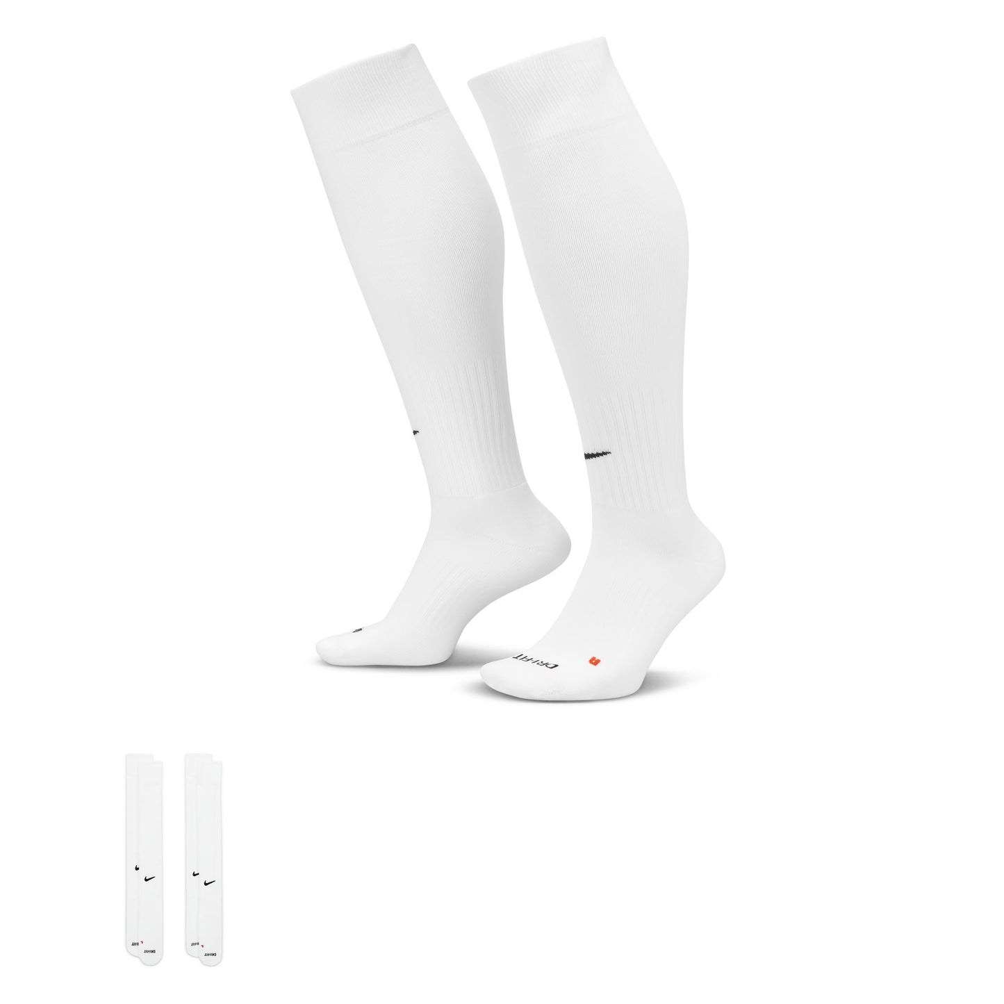 Academy Over-The-Calf Soccer Socks (2 Pair)